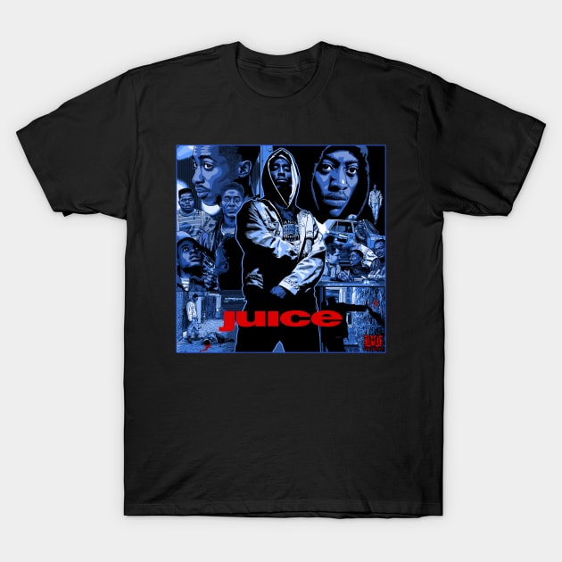 Juice poster T-Shirt by BaileyBrothaz